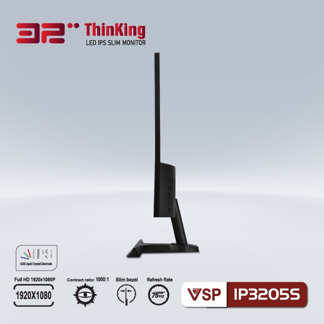 Màn hình LCD 32″ VSP (IP3205S) FHD IPS 75Hz 8Ms Chính Hãng Bảo hành 24 Tháng