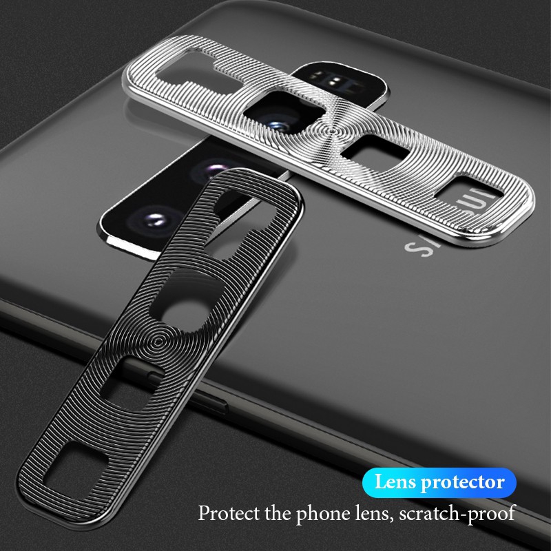 Khung hợp kim dán bảo vệ ống kính máy chụp hình điện thoại cho Samsung Galaxy A30 A50 S10Plus S10E