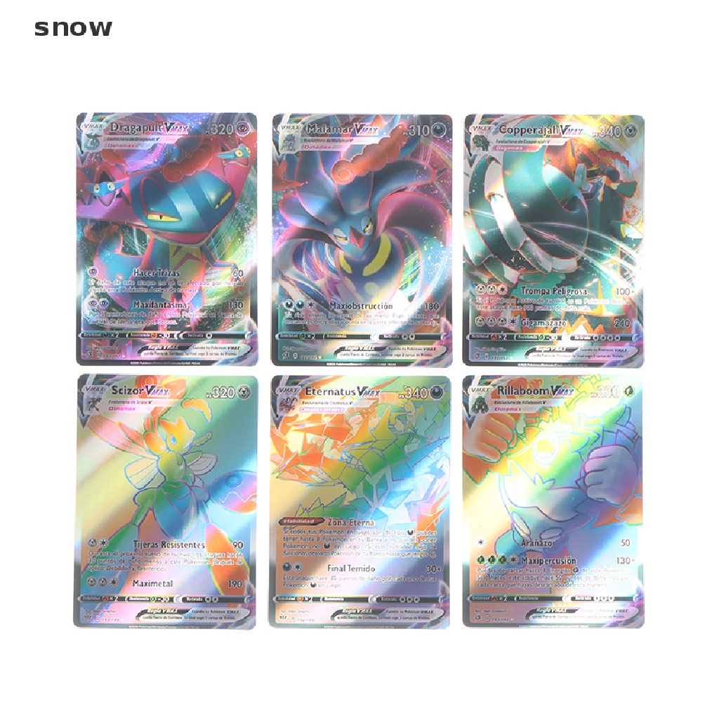 Bộ Thẻ Bài Pokemon Màu Cầu Vồng Độc Đáo