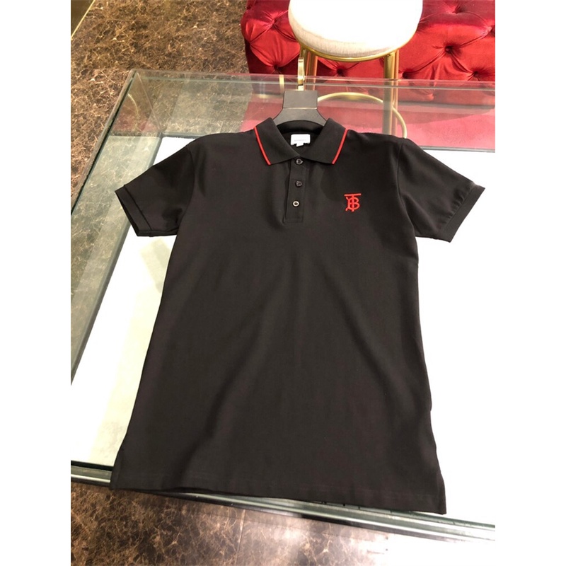 Áo Thun Polo Burberry Chất Liệu Cotton Thời Trang Xuân Hè Cho Nam