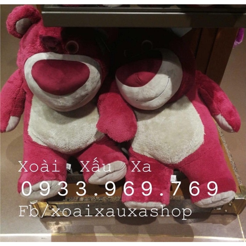 GẤU BÔNG GẤU DÂU LOTSO THƠM DÂU HÀNG STORE DISNEY