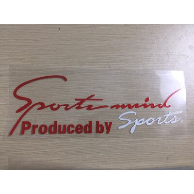 TEM DÁN DECAL Sport mind Produced by SPORTS Thể thao, dán xe hơi, phù hợp mọi loại xe