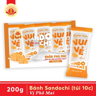 Bánh sandochi nhân phomai túi 10 chiếc bảo minh