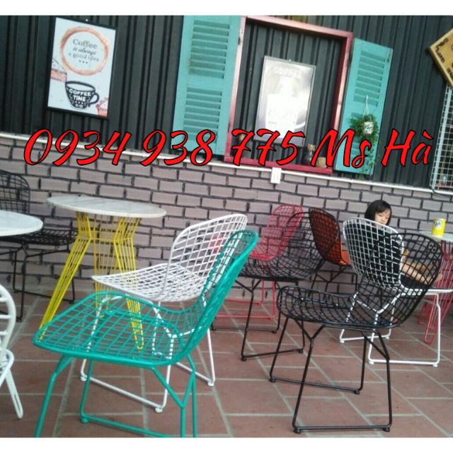 Thanh lý 25 Ghế sắt ngoài trời giá rẻ