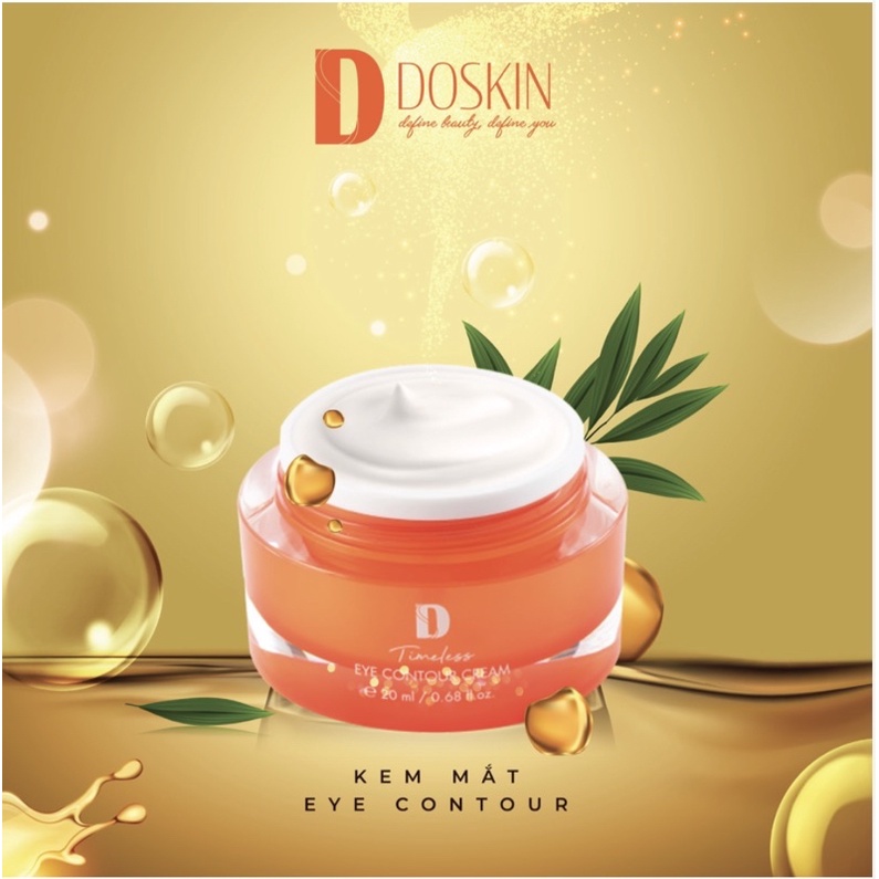 (Tặng 8 Mặt Nạ Kèm Theo)Kem Dưỡng Da Chống Nếp Nhăn Mắt Tối Ưu Doskin Mỹ Phẩm Đức | BigBuy360 - bigbuy360.vn