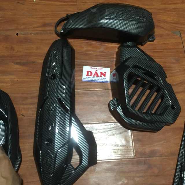 Combo 3 món ốp các bon xe air blade 2016-2019