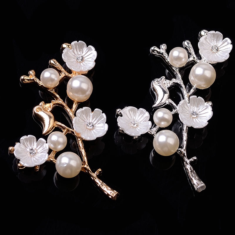 (1 cái)Cành kim loại hoa ngọctrai 48*39mm, Nguyên liệu làm trang sức cổ trang,Nguyên liệu DIY