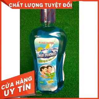 Nước súc miệng Thái Dương bạc hà ngừa sâu răng chai 500ml