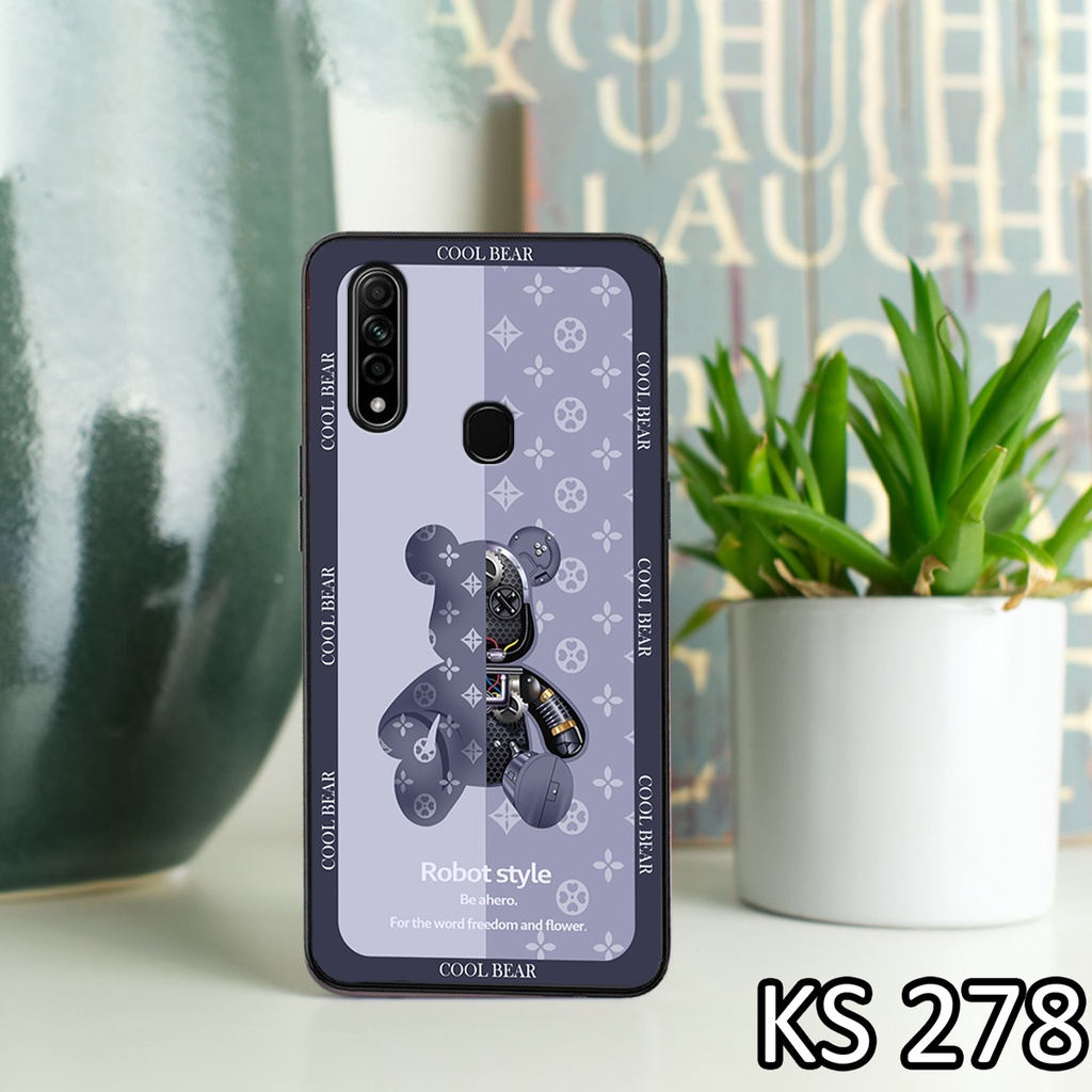 [Sale] Ốp lưng Oppo A8-2020/Oppo A31-2020/Oppo A91-2020 in hình RobotBear