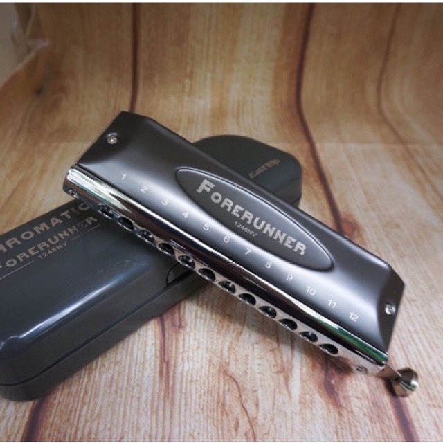 Kèn Chromatic 12 lỗ Easttop Forerunner T12-48NV (không windsaver)