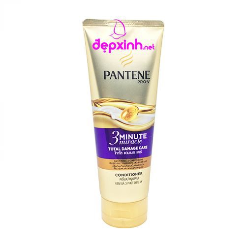 Kem xả 3 phút diệu kỳ Pantene Pro-V chăm sóc tóc hư tổn 300ml