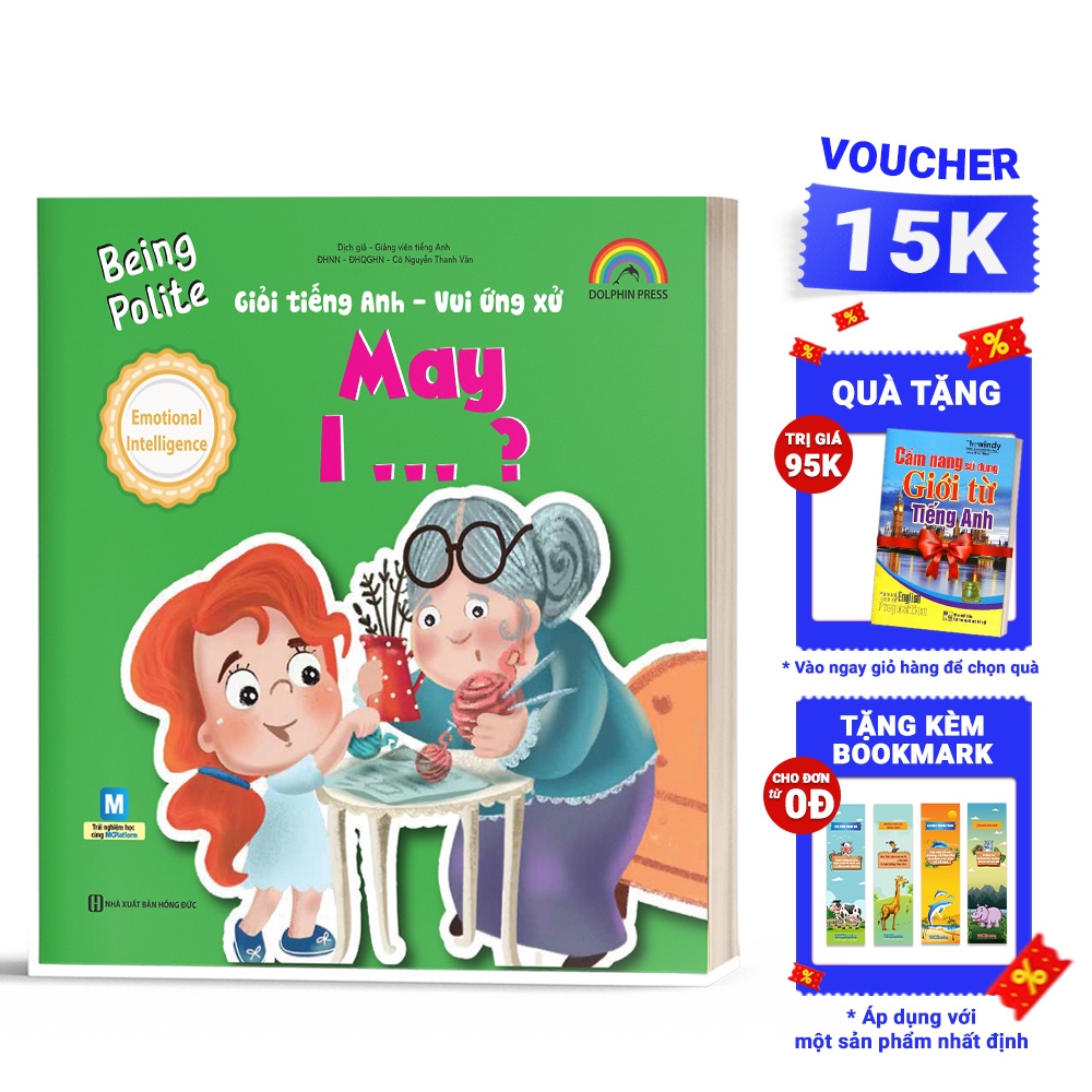 Sách - Being polite – May I – Giỏi tiếng anh vui ứng xử - MCBooks