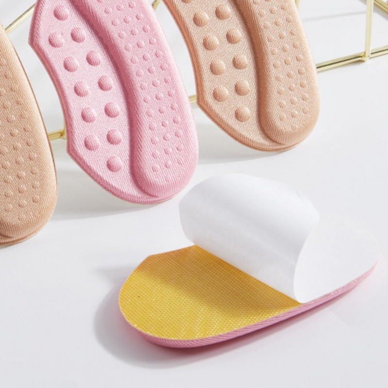 Miếng dán gót giày xốp 5D mềm mại giảm đau chân thoáng khí