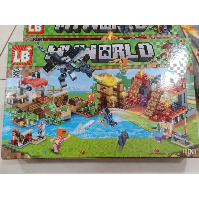 Đồ Chơi LEGO Minecraft LB- Khu Vườn Của Steve