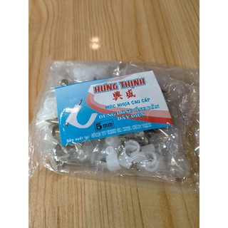 20 cái Móc Đóng Dây Điện - Móc Đóng Cố Định Dây