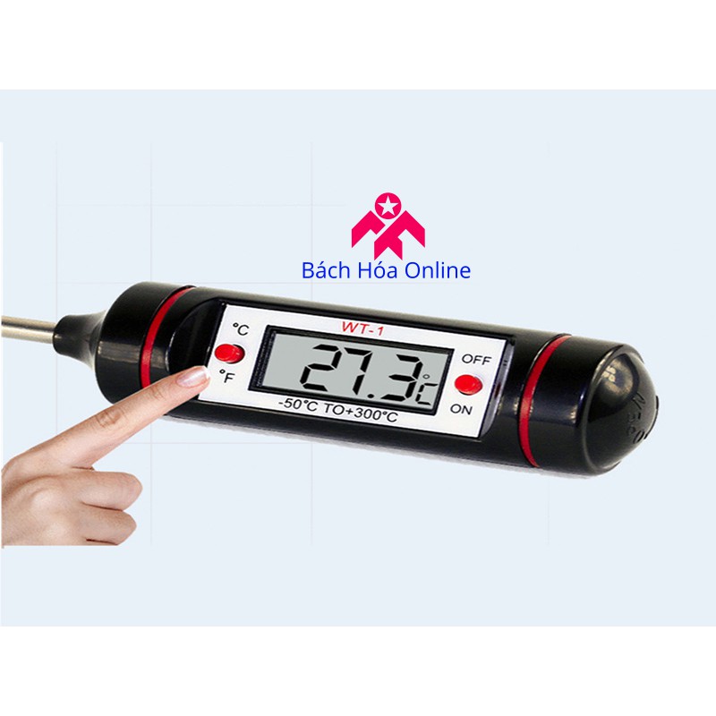 Que đo nhiệt độ tiện dụng