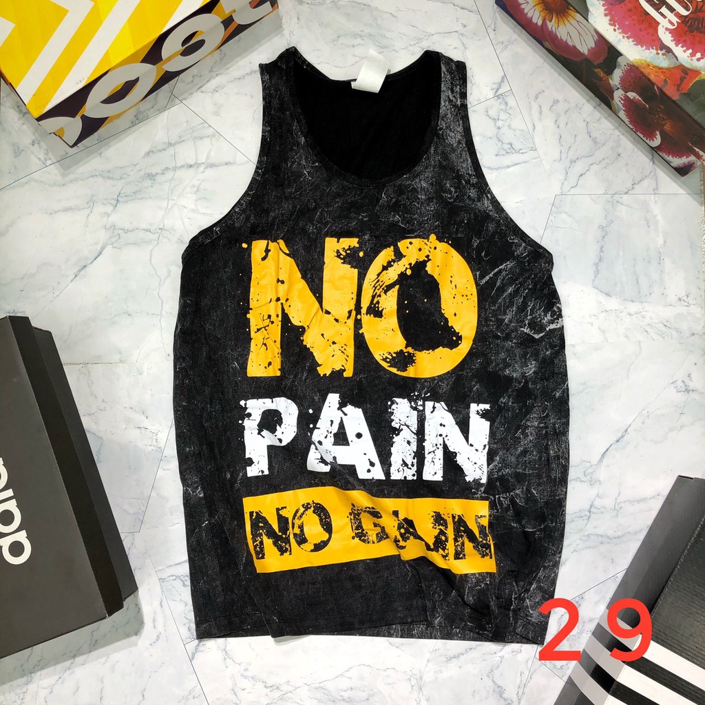 Áo ba lỗ gym sát nách tanktop 3 lỗ bigsize họa tiết đầu lâu form rộng cotton nam SNTL 45 74 (Nmg)