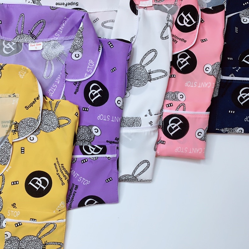 BỘ PIJAMA MẶC NHÀ CHẤT KATE (ẢNH THẬT SHOP CHỤP) FREESIZE 40-55KG #T01 | BigBuy360 - bigbuy360.vn