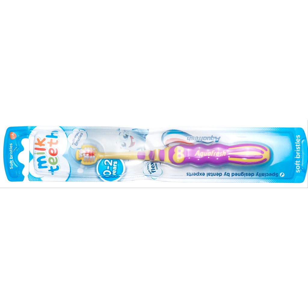 Bàn chải đánh răng Aquafresh Kid Milk Teeth (0-2Tuổi)