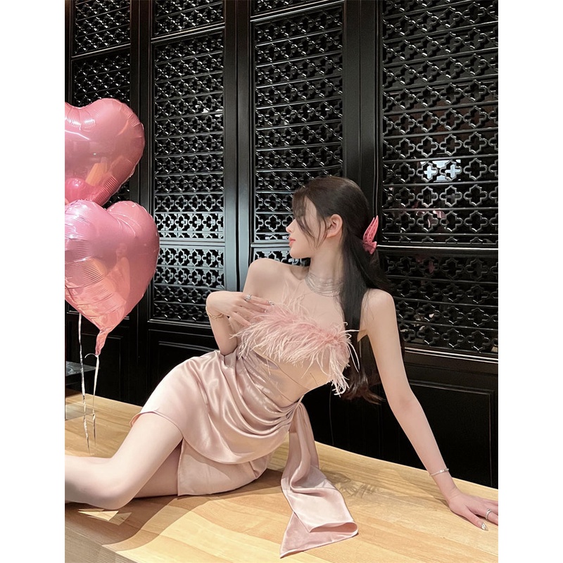 Đầm Ống Ôm Hông Cao Cấp Phong Cách Mùa Hè Sành Điệu Cho Nữ