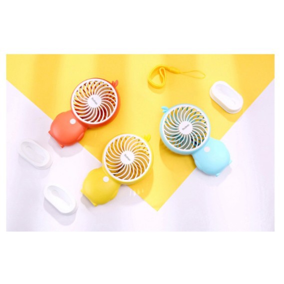 Quạt tích điện dùng liên tục 3 tiếng 800mAh Mini Fan cầm tay - Hàng chính hãng Yoobao