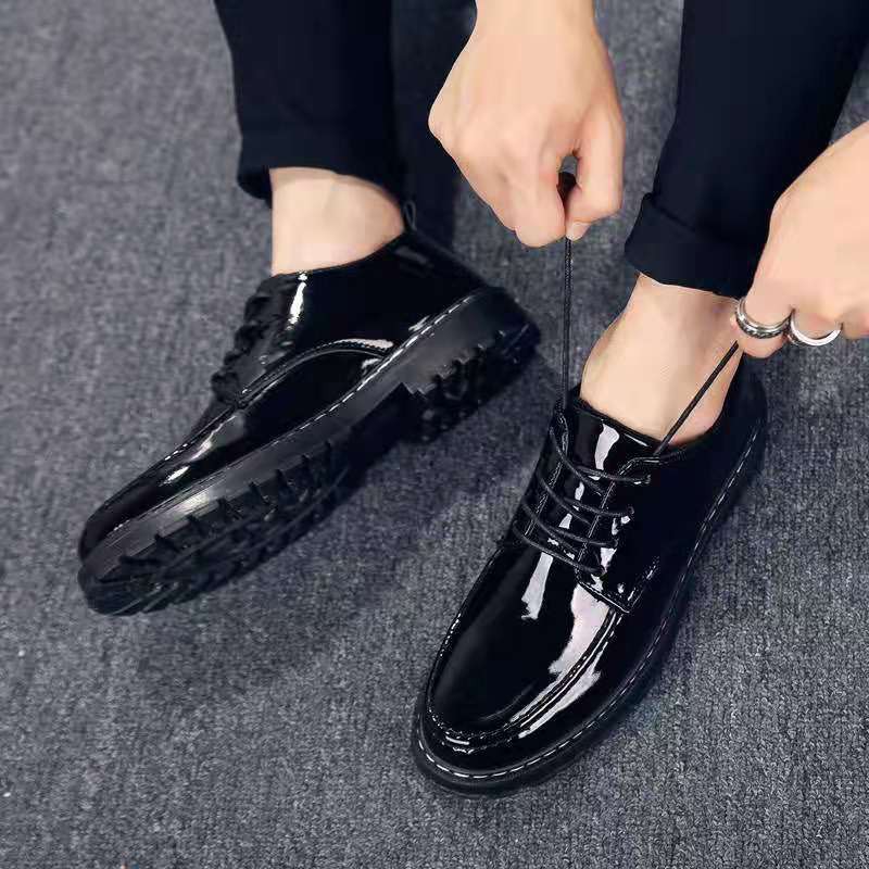 (LG014)Giày da nam buộc dây phong cách hiện đại sang trọng nam tính | BigBuy360 - bigbuy360.vn