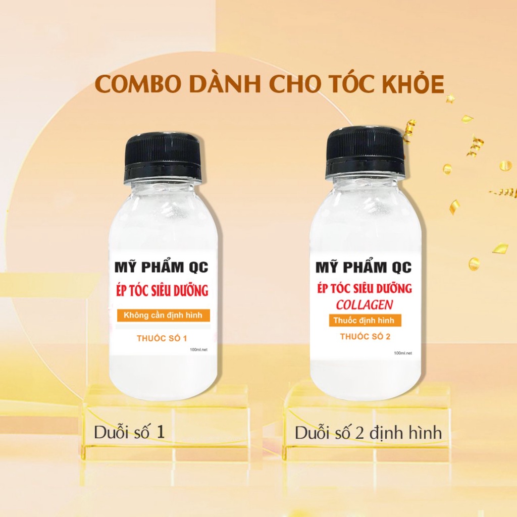 Thuốc Duỗi Ép tóc tại nhà không cần dùng nhiệt chứa nhiều dưỡng chất