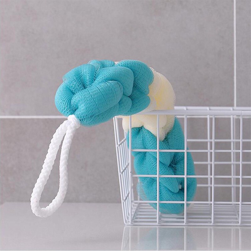 Bông tắm vải lưới mềm mại cao cấp, bông tắm tạo bọt kéo dài nhiều màu giá rẻ 88265