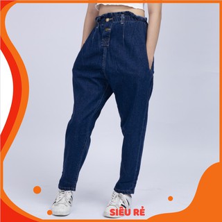 Quần Jean Nữ Cạp Cao Phối Dây Nịt Đậm Co Giãn Thời Trang Cao Cấp Giãn QR04.InsideShop.01