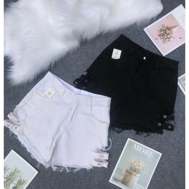 Quần đục lổ 2 bên vải kaki