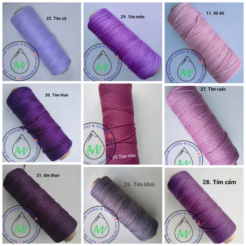 Sợi dệt lõi giấy Craftyarn 2mm