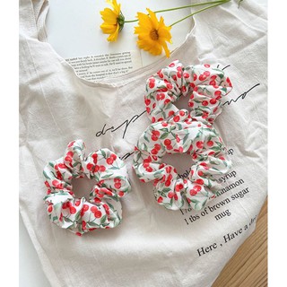 Cột tóc Vải Scrunchies- Dây cột tóc dễ thương nhiều màu