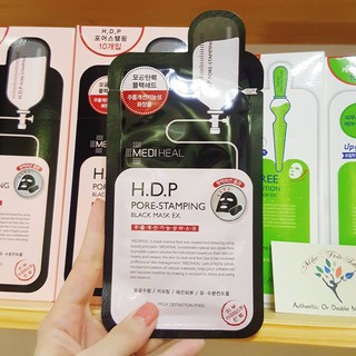Mặt Nạ Mediheal Than Hoạt Tính Loại Bỏ Bã Nhờn Và Làm Mịn Da H.D.P Pore-Stamping Black Mask