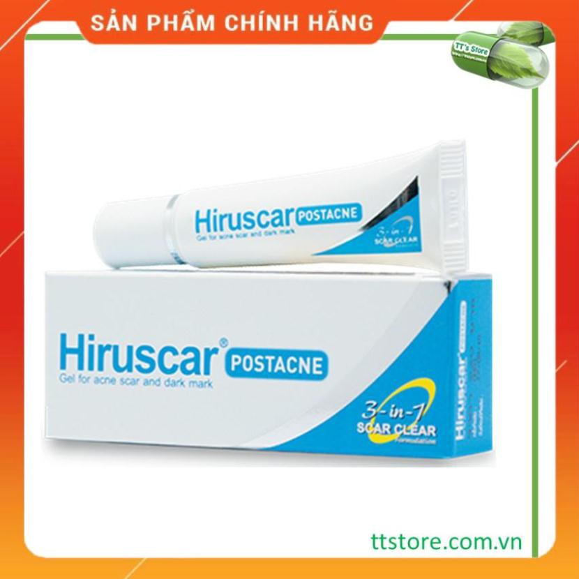 Gel làm mờ sẹo mụn và thâm mụn Hiruscar Post Acne