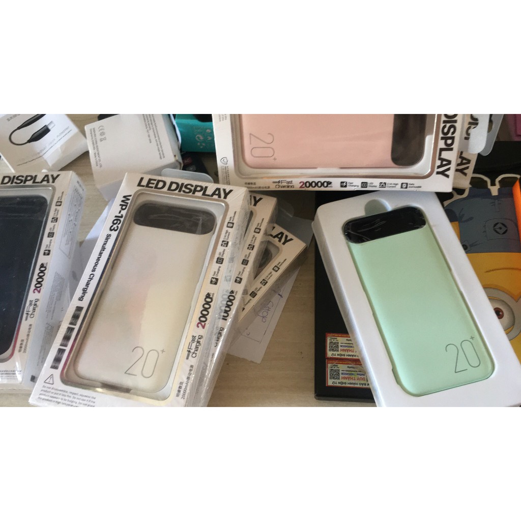 Sạc dự phòng 10.000mah chính hãng WK