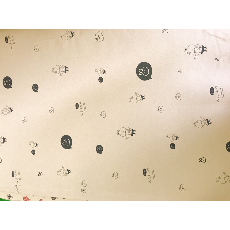 Giấy báo gói hoa, gói quà dạng knaft xi măng cực vintage