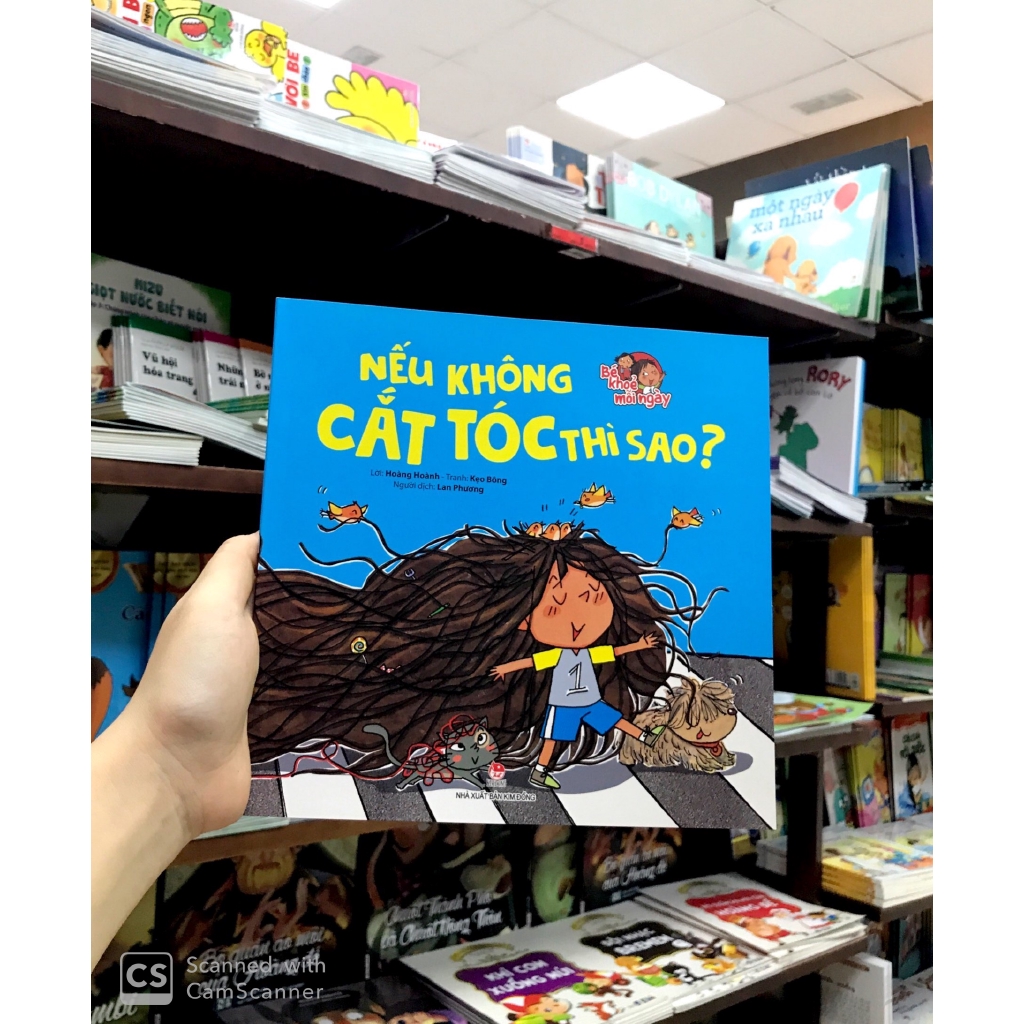 Sách - Bé Khoẻ Mỗi Ngày: Nếu Không Cắt Tóc Thì Sao?