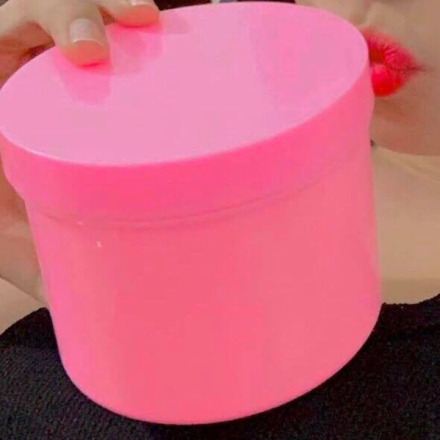 Hủ nhựa  hồng đựng kem 500g