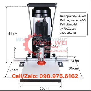 MÁY KHOAN BẢN LỀ  NHẬP KHẨU