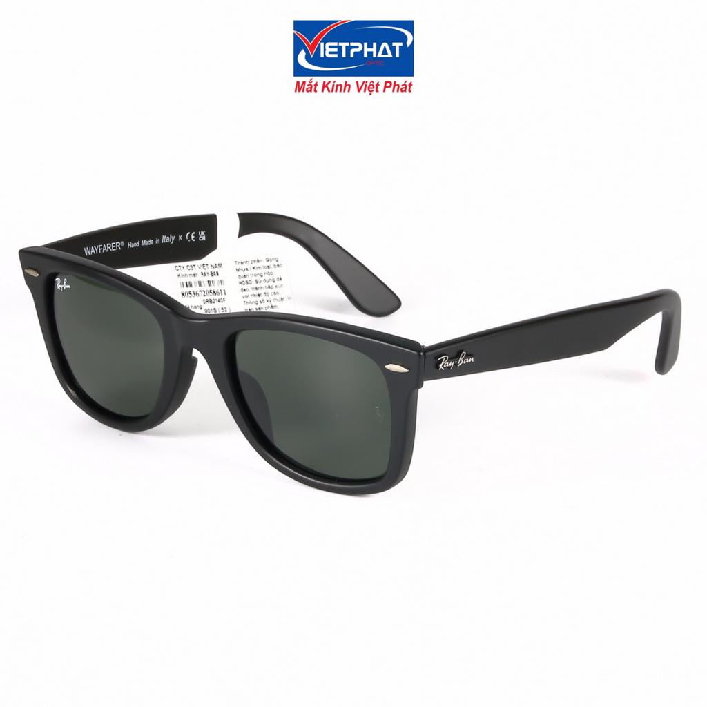 Kính mát RayBan Wayfarer RB2140F hàng hiệu chính hãng Full Box