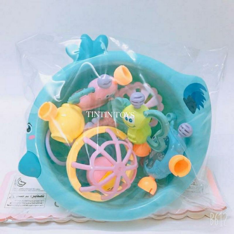 [SIÊU ĐẸP] Trọn bộ đồ chơi lục lạc siêu dễ thương cho bé