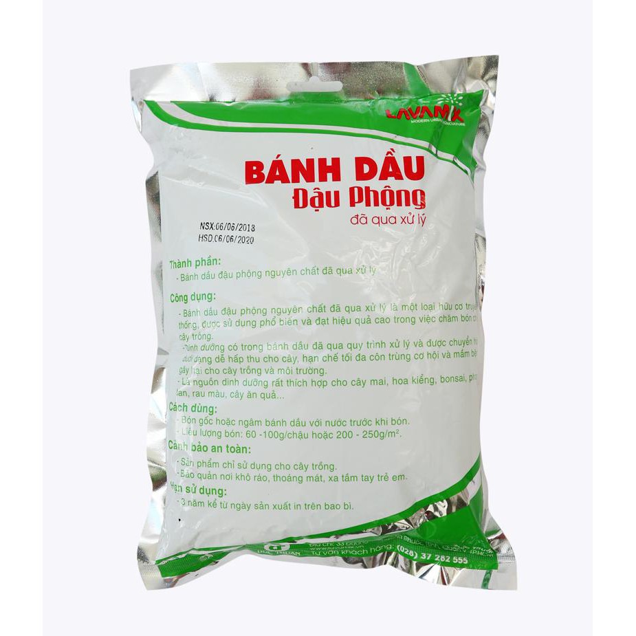 BÁNH DẦU ĐẬU PHỘNG ĐÃ QUA XỬ LÝ - 1KG