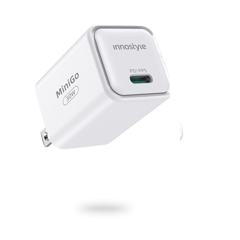 Sạc nhanh siêu nhỏ Iphone 14/13/12 InnoStyle Minigo Gan II 30W PD/PPS chính hãng