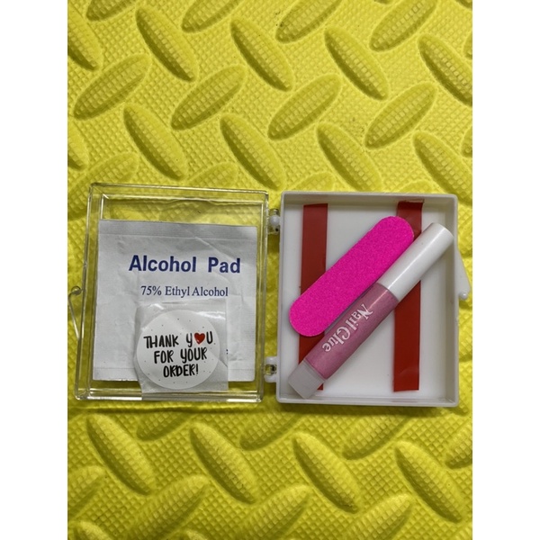 Combo làm nail box hộp vuông có dán keo