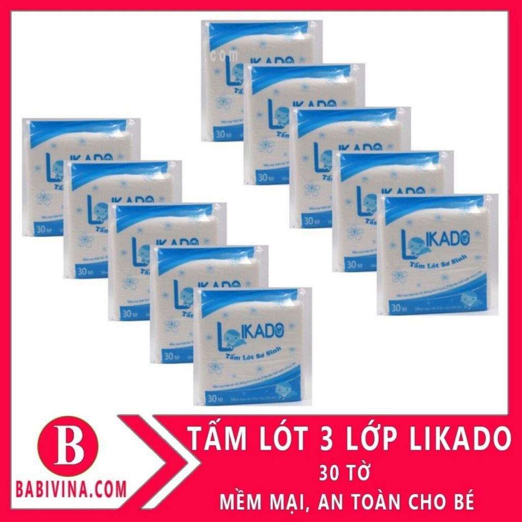 KHĂN KHÔ ĐA NĂNG LIKADO 300GR,Khăn khô likado vệ sinh cho bé- Siêu mềm mịn, Siêu thấm hút, an toàn, tiện lợi