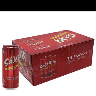 Thùng 24 Lon Xá Xị Chương Dương Lon Cao 330ml.