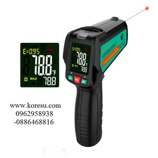 Nhiệt Kế Hồng Ngoại Fuyi - Đo thân nhiệt người và đồ vật , nước FY580C+