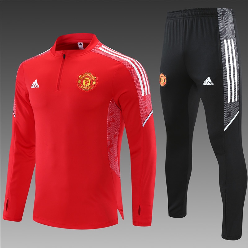 Áo Đồng Phục Bóng Đá Có Khóa Kéo Nửa Thân Thời Trang Thu Đông Phong Cách Mới