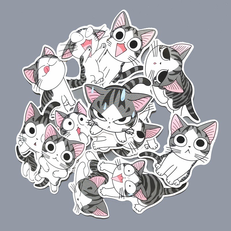 JOJO· Bộ Hình Dán Chống Thấm Chi's Sweet Home, 14 tờ/bộ