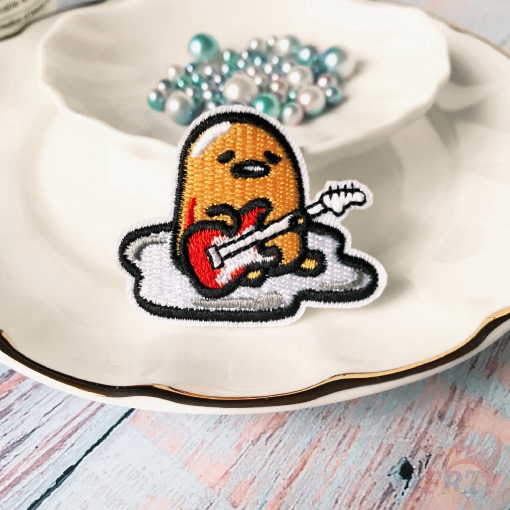 1 Miếng Dán Ủi Thêu Hoạt Hình Gudetama - Series 02